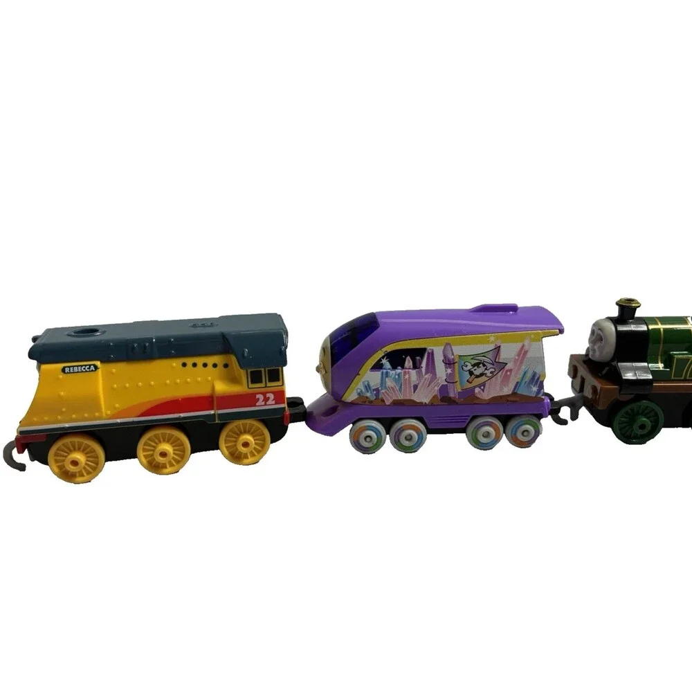 Thomas & Friends Diecast Plastic Train Vehicles Set Lot of 11 Kana Belle Rebecca